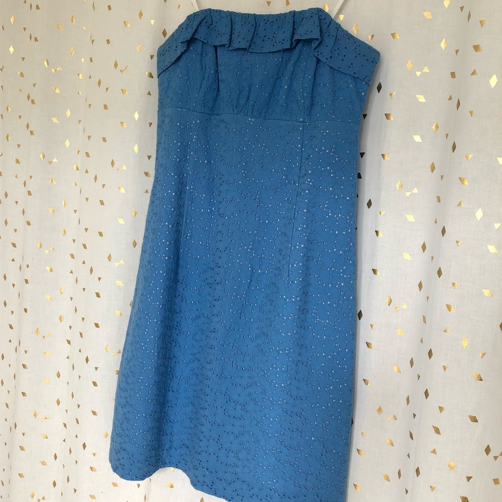 Lilly Pulitzer Worth Blue Brynne Dress